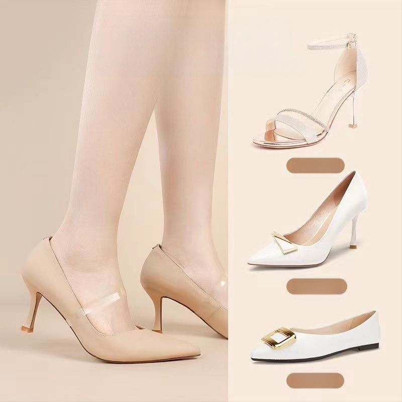 Permatomi nematomi moteriški raišteliai, aukštakulniai, dirželiai nuo kritimo, fiksuoti batai, apsaugantys nuo kulno kritimo, bateliai be sagties