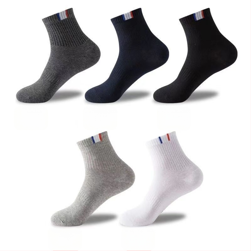 Meeste poolsääreni ulatuvad sokid, sügis- ja talvestiil, pikad sokid, lõhnavastased, trendikad korvpallisokid, hingavad, higi imavad meeste sokid