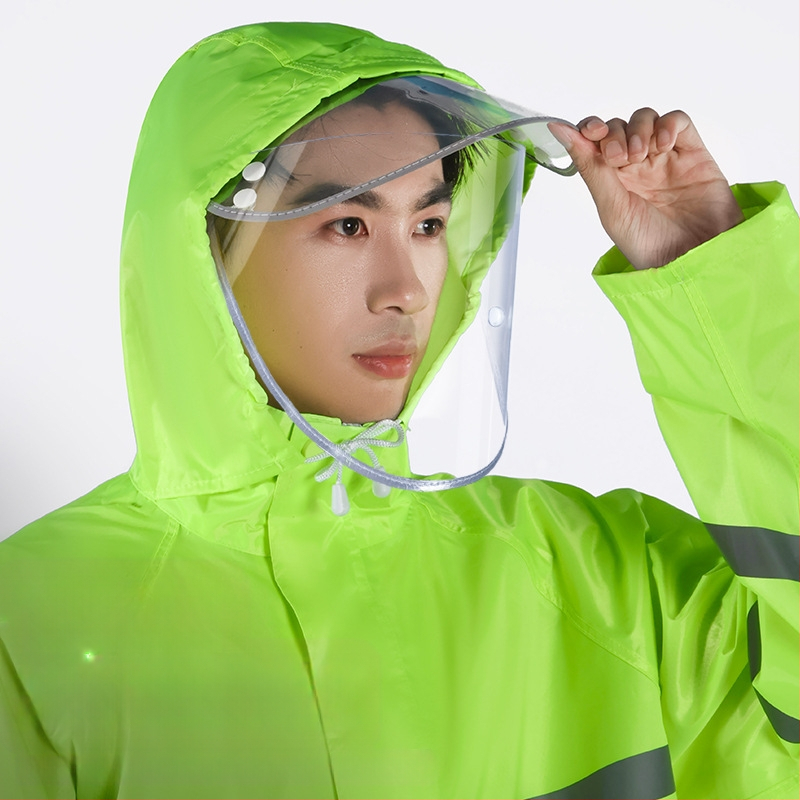 Integreeritud sanitaartehnika vihmamantel jalgrattasõiduks, elektriratta vihmamantel, täiskeha katva Oxford-kangast matkamiseks, paksendatud, spetsiaalne jalgrattasõiduks