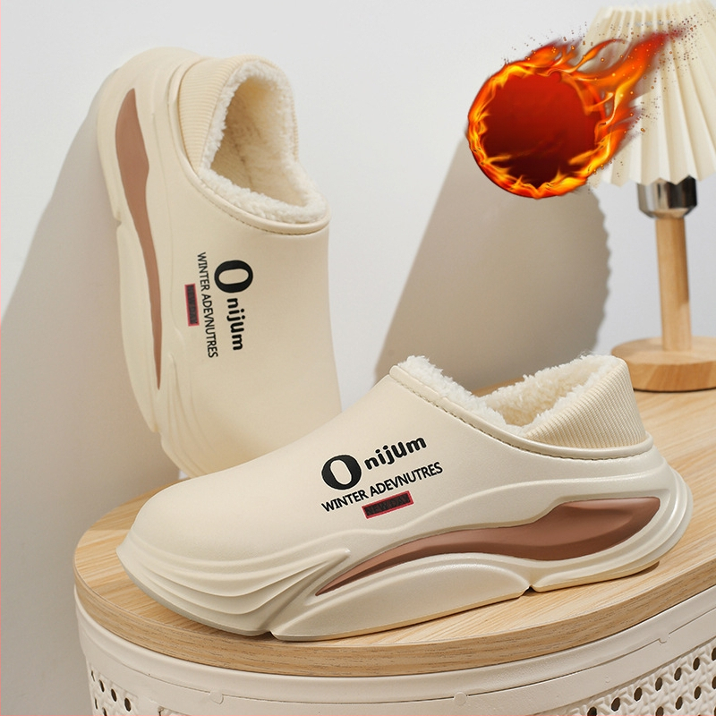 Paari puuvillased talvekingad, uued stiilid, pealispind, soojad, paksu tallaga meeste kingad, fliisvoodriga, külmakindlad, sitta meenutavad, kontsaga puuvillased sussid, naiste kingad