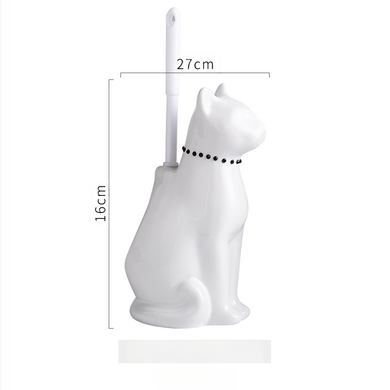 „Amazon Cross-Border“ keraminis tualetinis šepetys namams, vonios kambariui, vonios kambario valymo šepetys, buitinis ilgakotis tualetinis šepetys