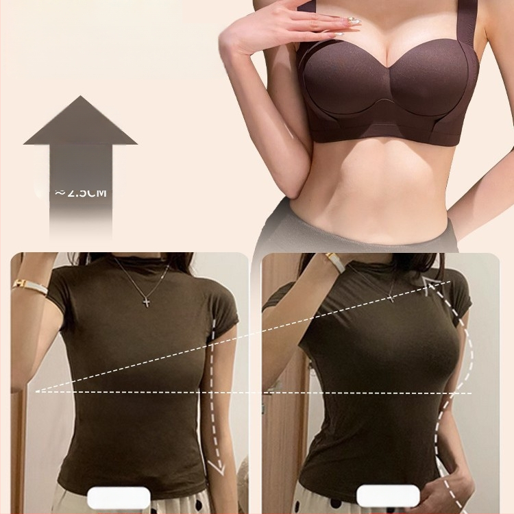 Naiste aluspesu, väikese rinnakorviga push-up rinnahoidja, suure rinnakorviga lõtvumisvastane, kokkuvolditud rindadega reguleeritav, terasest rõngastega, jälgi jätmata rinnahoidja