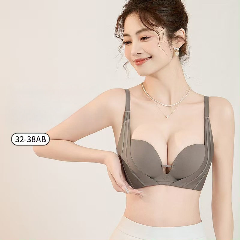 Uus Litching aluspesu naistele väikese rinnakorviga push-up lõtvumisvastane pehme toestusega vitriini ülaosa tuge hingav õmblusteta rinnahoidja