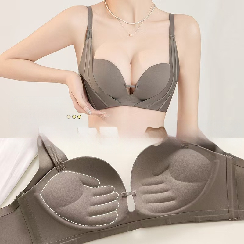 Uus Litching aluspesu naistele väikese rinnakorviga push-up lõtvumisvastane pehme toestusega vitriini ülaosa tuge hingav õmblusteta rinnahoidja