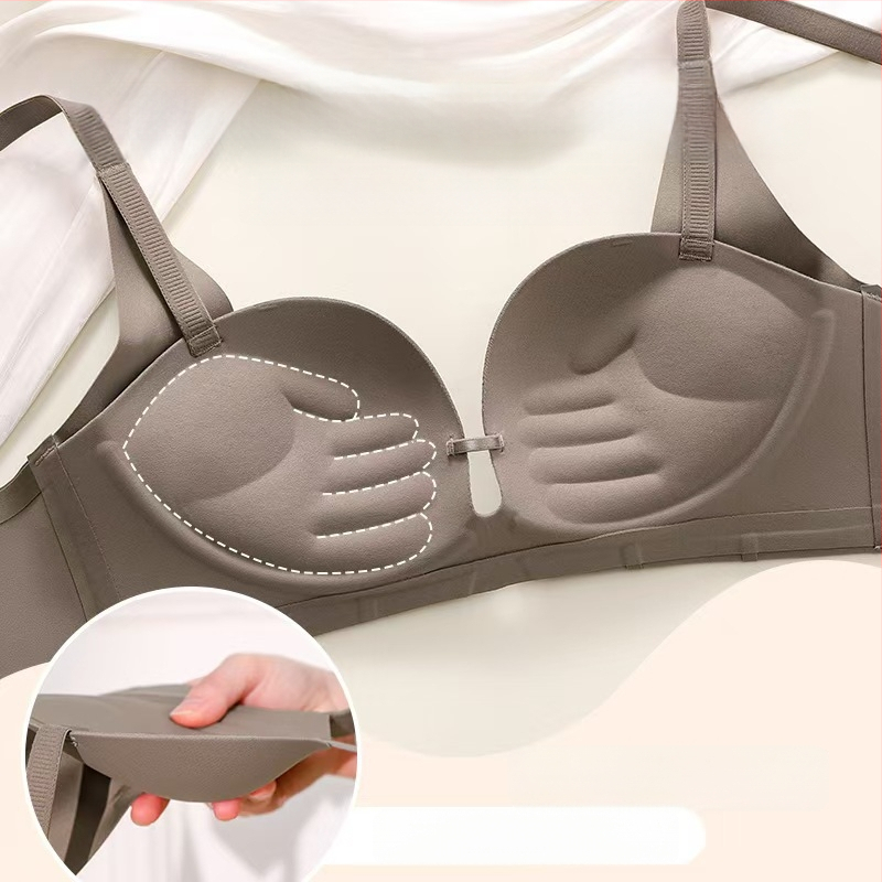 Uus Litching aluspesu naistele väikese rinnakorviga push-up lõtvumisvastane pehme toestusega vitriini ülaosa tuge hingav õmblusteta rinnahoidja