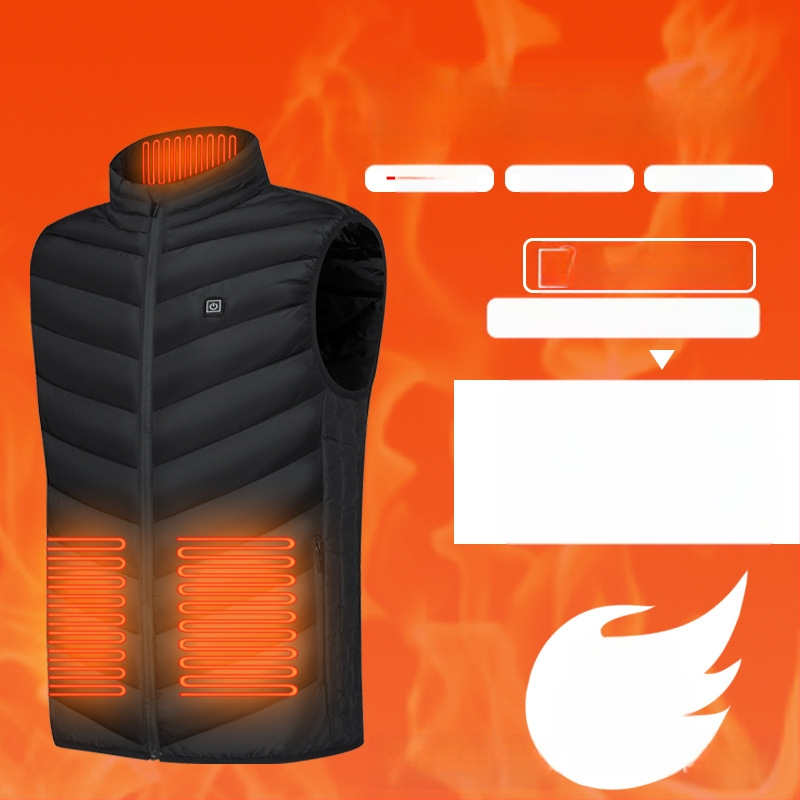 Младежка отоплителна жилетка Zone 9, мъжка интелигентна отоплителна жилетка без ръкави с електрическо зареждане и отоплителна жилетка за средна и по-възрастни хора