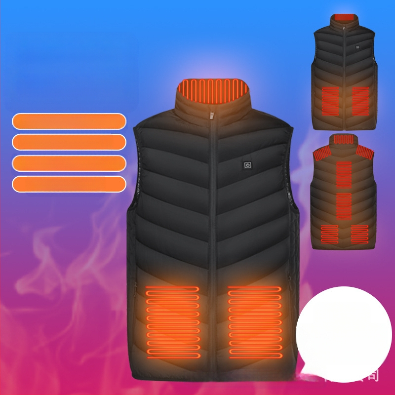 Младежка отоплителна жилетка Zone 9, мъжка интелигентна отоплителна жилетка без ръкави с електрическо зареждане и отоплителна жилетка за средна и по-възрастни хора