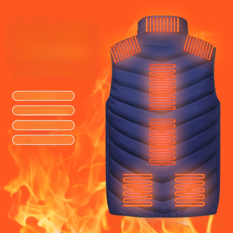 Младежка отоплителна жилетка Zone 9, мъжка интелигентна отоплителна жилетка без ръкави с електрическо зареждане и отоплителна жилетка за средна и по-възрастни хора