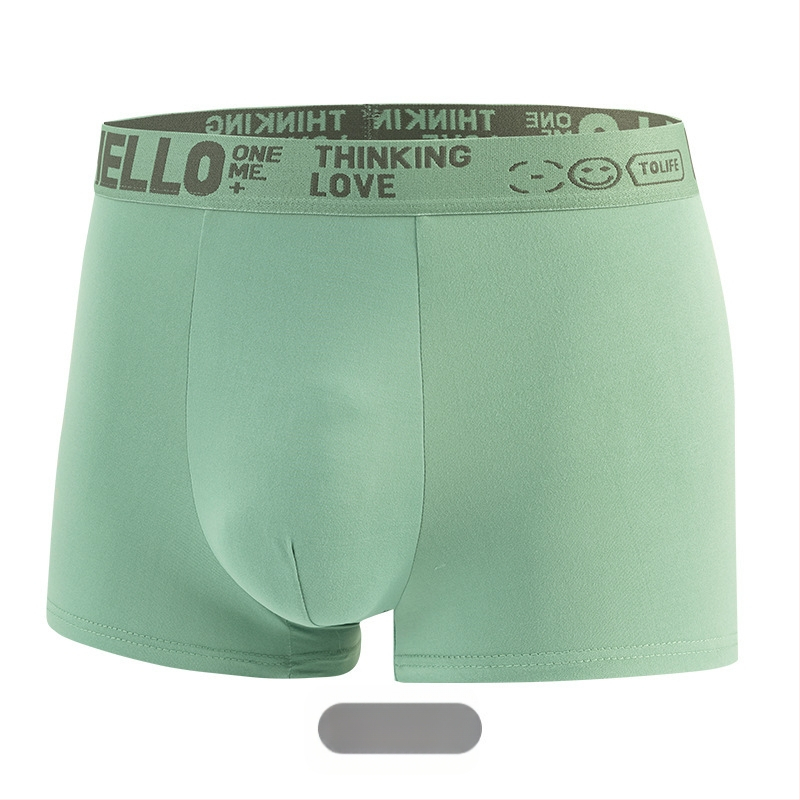 Apatiniai vyriški medvilniniai rudens ir žiemos boksininkų šortai 2024 m. Madingos, greitai džiūstančios, universalios paauglių boksininkų sportinės kelnės