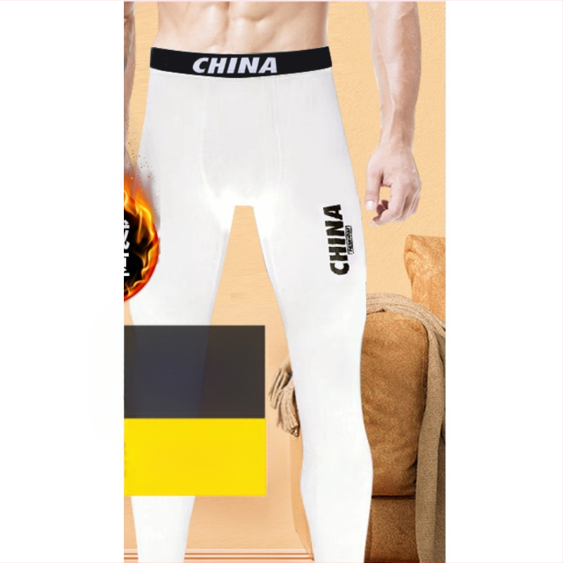 Soojad püksid meestele talvised fliisvoodriga paksendatud teismeliste pluss-suuruses poiste de Velvet meeste pikad püksid kitsad aluspüksid