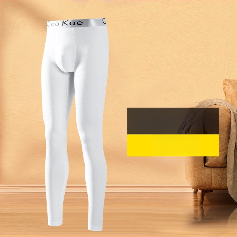 Soojad püksid meestele talvised fliisvoodriga paksendatud teismeliste pluss-suuruses poiste de Velvet meeste pikad püksid kitsad aluspüksid