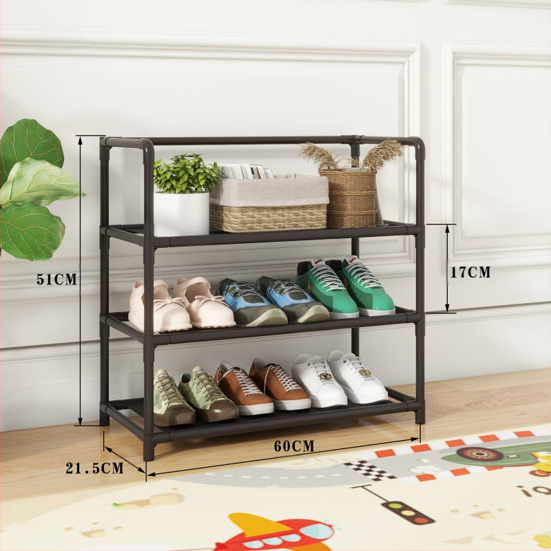 Piiriülene eksklusiivne kingariiul, lihtne kingariiul koduseks hoiustamiseks, mitmekihiline tugevdatud kokkupanek, minimalistlik hulgimüügi hoiulahendus