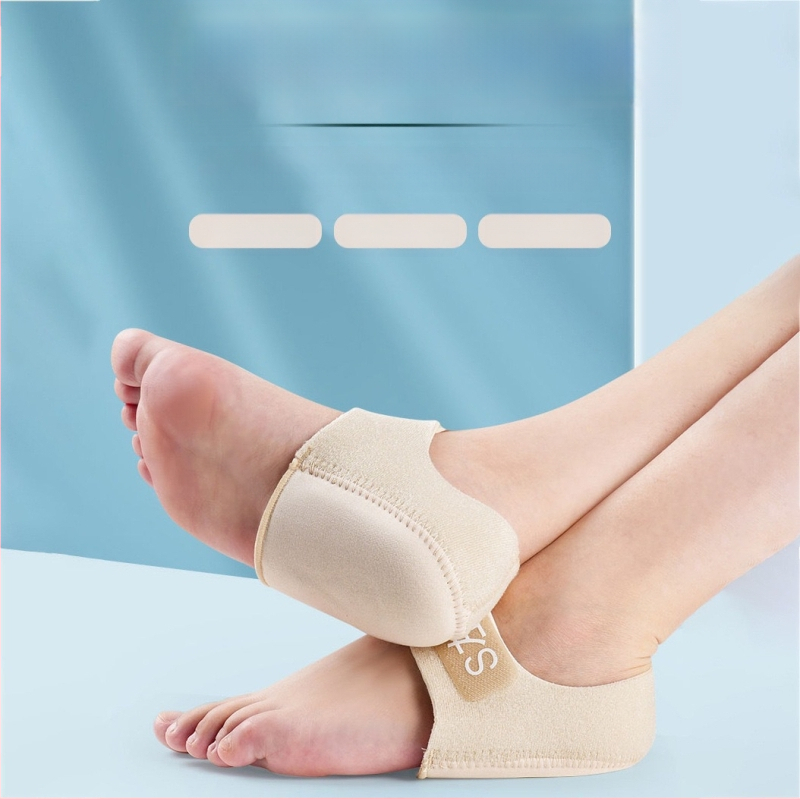 Piireülene kannakaitse, silikoonist kannapadi, lööke neelav, stressivastane kannavalu, takjapaelaga kannakate