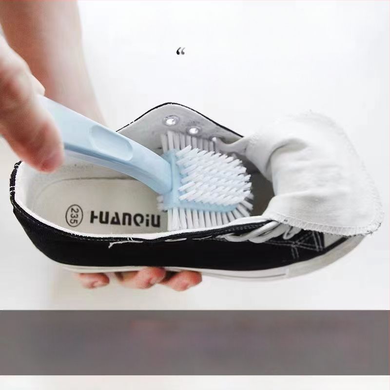 Penkiapusis batų šepetys, buitinis, ilga rankena, batų plovimui, specialus artefaktas, daugiafunkcis valymo šepetys, universalus, be nukritusio kampo, valymo šepetys