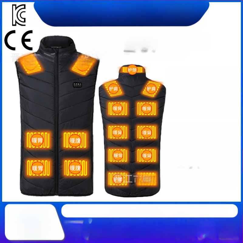 Inteligentná vykurovacia vesta, oblasť 249, okres 17, okres, elektrická vesta pre mužov a ženy, grafénová oblasť 2, okres 4, okres 9, továreň na vesty