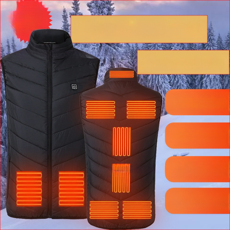 Inteligentná vykurovacia vesta, oblasť 249, okres 17, okres, elektrická vesta pre mužov a ženy, grafénová oblasť 2, okres 4, okres 9, továreň na vesty