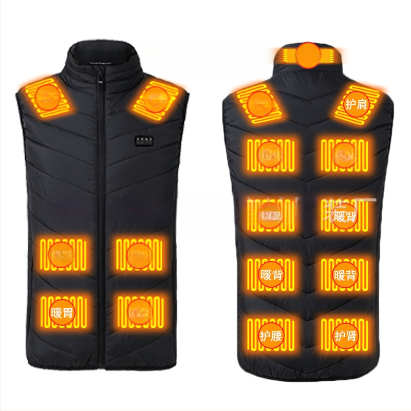 Inteligentná vykurovacia vesta, oblasť 249, okres 17, okres, elektrická vesta pre mužov a ženy, grafénová oblasť 2, okres 4, okres 9, továreň na vesty