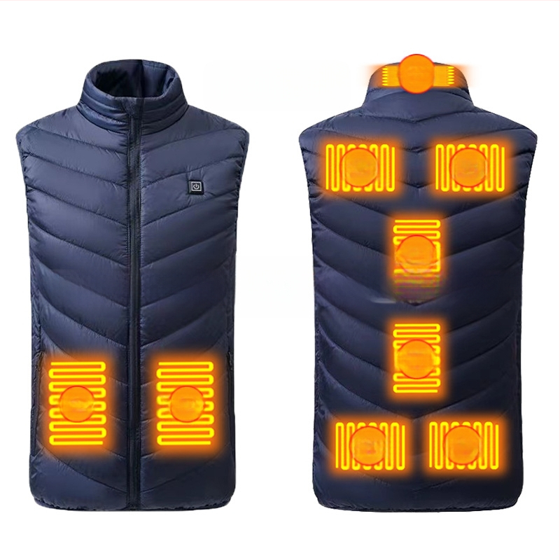 Inteligentná vykurovacia vesta, oblasť 249, okres 17, okres, elektrická vesta pre mužov a ženy, grafénová oblasť 2, okres 4, okres 9, továreň na vesty