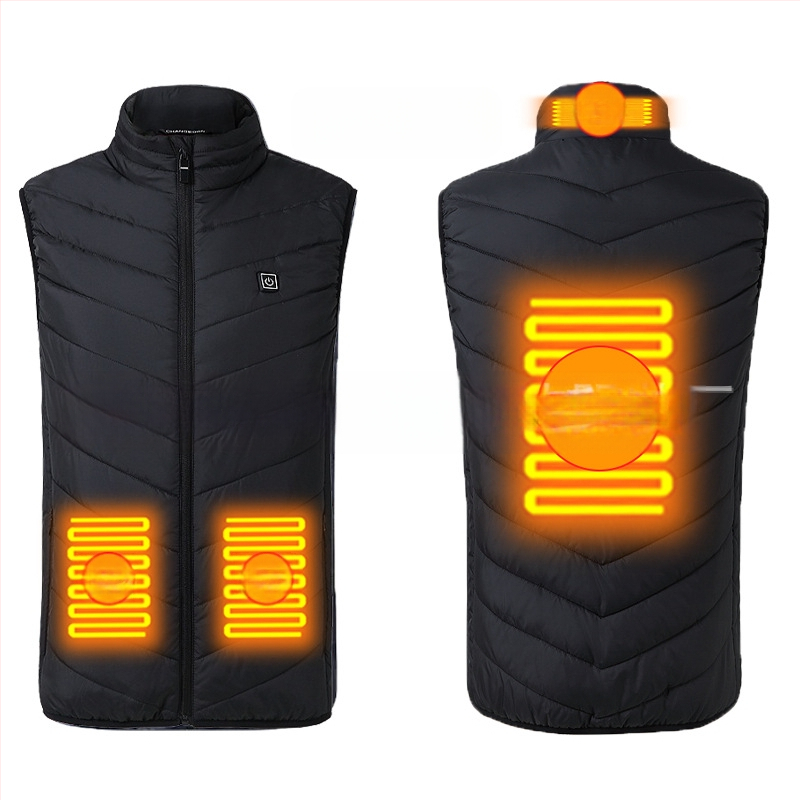 Inteligentná vykurovacia vesta, oblasť 249, okres 17, okres, elektrická vesta pre mužov a ženy, grafénová oblasť 2, okres 4, okres 9, továreň na vesty