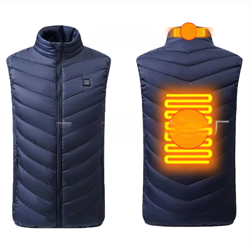 Inteligentná vykurovacia vesta, oblasť 249, okres 17, okres, elektrická vesta pre mužov a ženy, grafénová oblasť 2, okres 4, okres 9, továreň na vesty