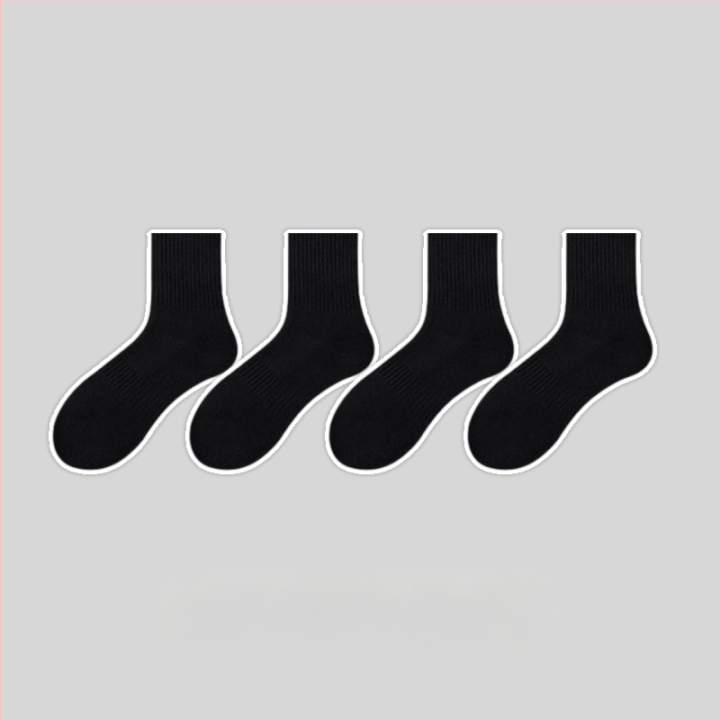 7 paari valgeid sokke, meeste poolsääreni ulatuvad sokid, naiste puhtast puuvillast higi imavad spordisokid, korvpallisokid, paksendatud rätikupõhjaga sukad