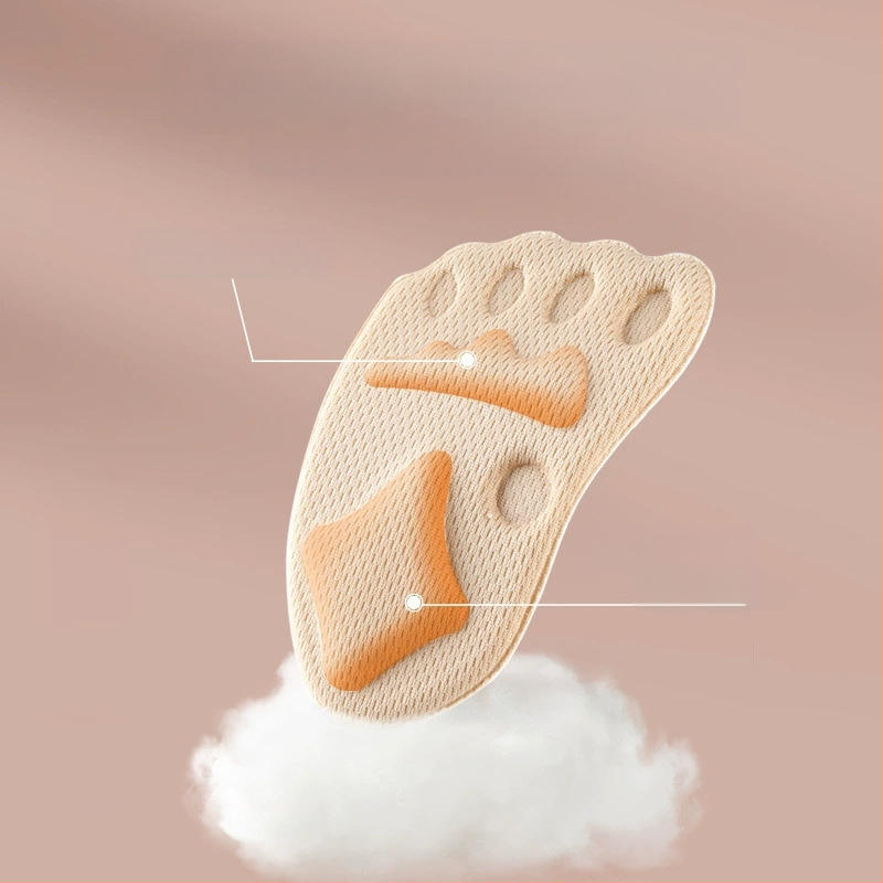 Kõrgete kontsade esijala padjad, naiste jalanõude sisetükid, jalanõu suuruse vähendajad, pehmed valuvastased jalanõud, poole suurusega padjad, libisemiskindlad spordijalanõude sisetükid