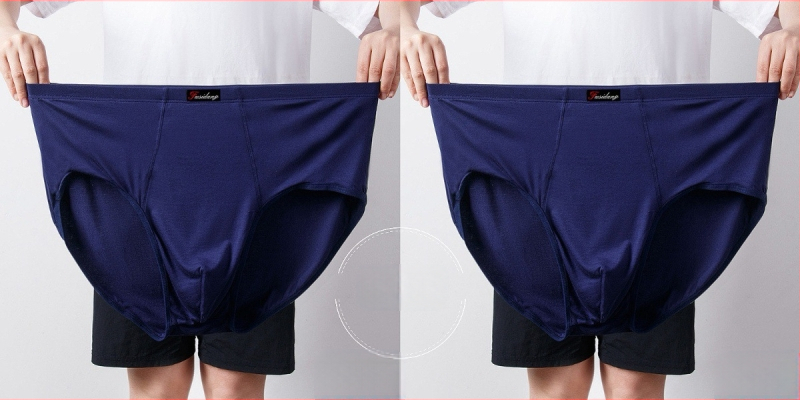 Ανδρικά Εσώρουχα Modal Σλιπ Ανδρικά Σλιπ με Ψηλή Μέση, Χαλαρά, Μεγάλα Μεγέθη 300 Jin