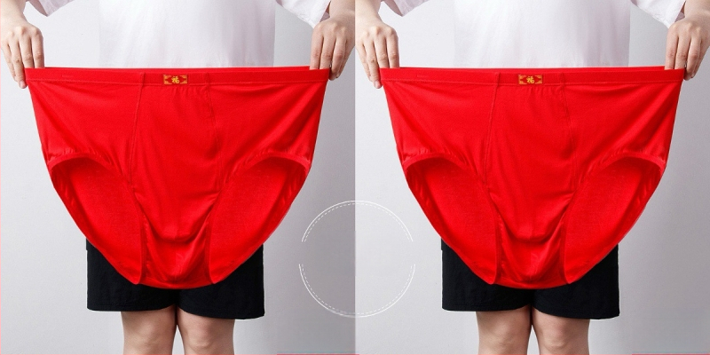 Ανδρικά Εσώρουχα Modal Σλιπ Ανδρικά Σλιπ με Ψηλή Μέση, Χαλαρά, Μεγάλα Μεγέθη 300 Jin