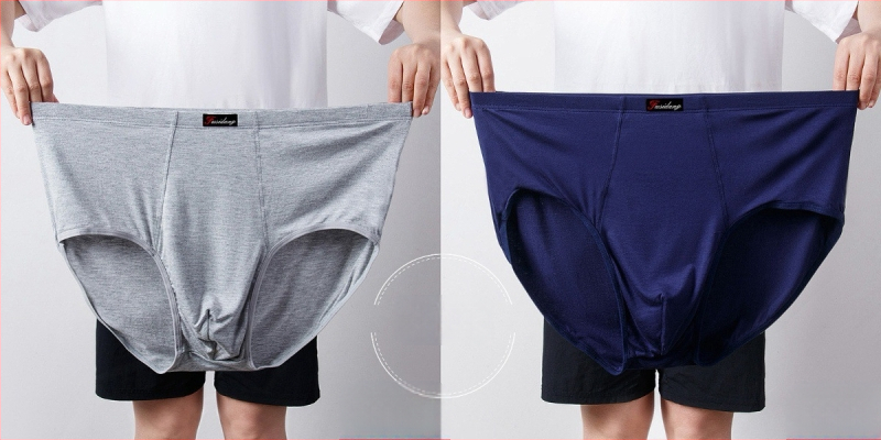 Ανδρικά Εσώρουχα Modal Σλιπ Ανδρικά Σλιπ με Ψηλή Μέση, Χαλαρά, Μεγάλα Μεγέθη 300 Jin