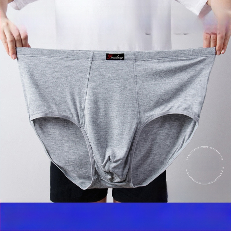Ανδρικά Εσώρουχα Modal Σλιπ Ανδρικά Σλιπ με Ψηλή Μέση, Χαλαρά, Μεγάλα Μεγέθη 300 Jin