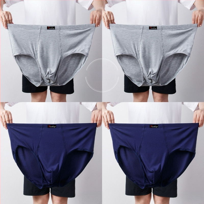 Ανδρικά Εσώρουχα Modal Σλιπ Ανδρικά Σλιπ με Ψηλή Μέση, Χαλαρά, Μεγάλα Μεγέθη 300 Jin