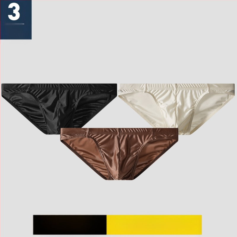 Jaunas satīna vīriešu apakšveļas zēniem, ledus zīda U-veida izliektas, īpaši plānas, seksīgas biksītes, jaunu vīriešu vienas daļas bikses