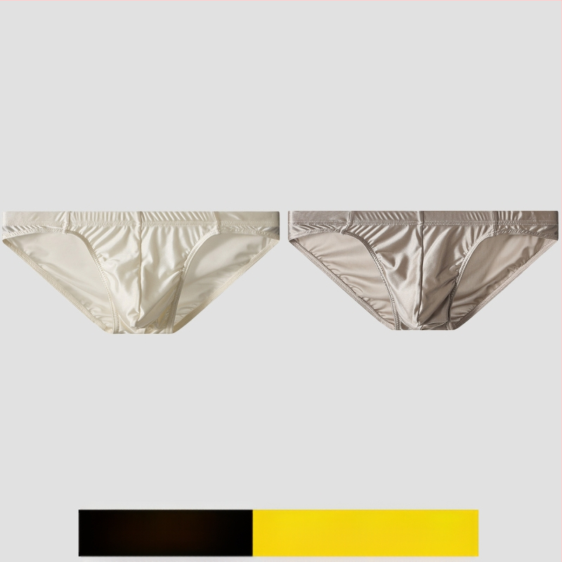 Jaunas satīna vīriešu apakšveļas zēniem, ledus zīda U-veida izliektas, īpaši plānas, seksīgas biksītes, jaunu vīriešu vienas daļas bikses