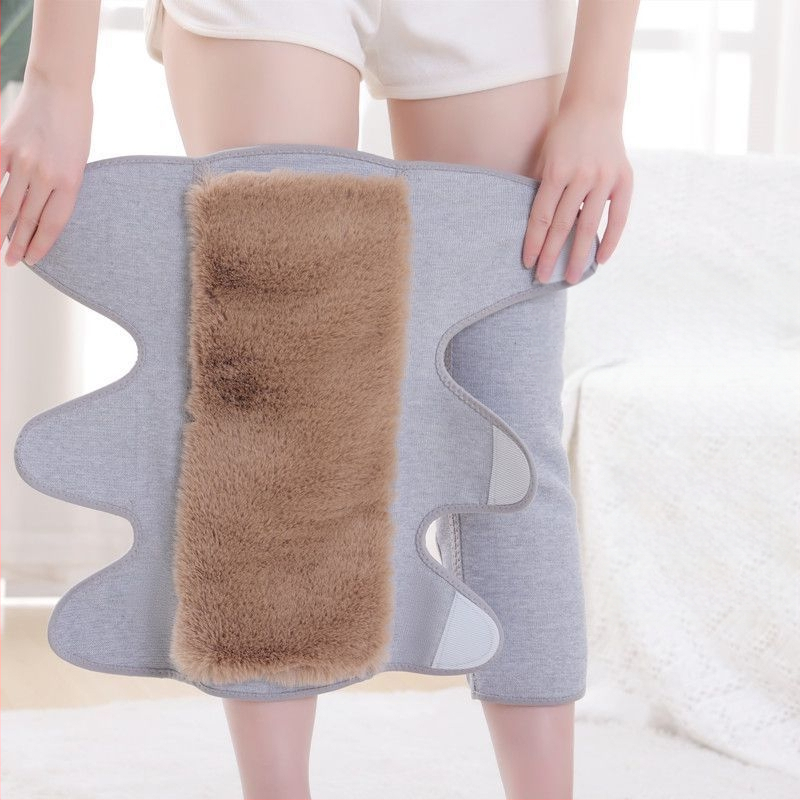 Genunchiere de iarnă din păr de cămilă, calde, rezistente la frig, pentru bărbați și femei, de vârstă mijlocie și vârstnici, căptușite cu fleece, îngroșate, rezistente la vânt, genunchiere, acoperă picioarele
