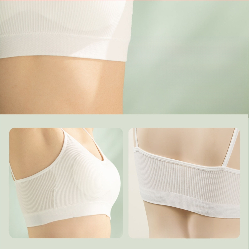 Ühekordselt kasutatav aluspesurinnahoidja Rinnahoidja Puhas puuvillane mugav pesuvaba eraldi pakendis reisivest jäljendamata