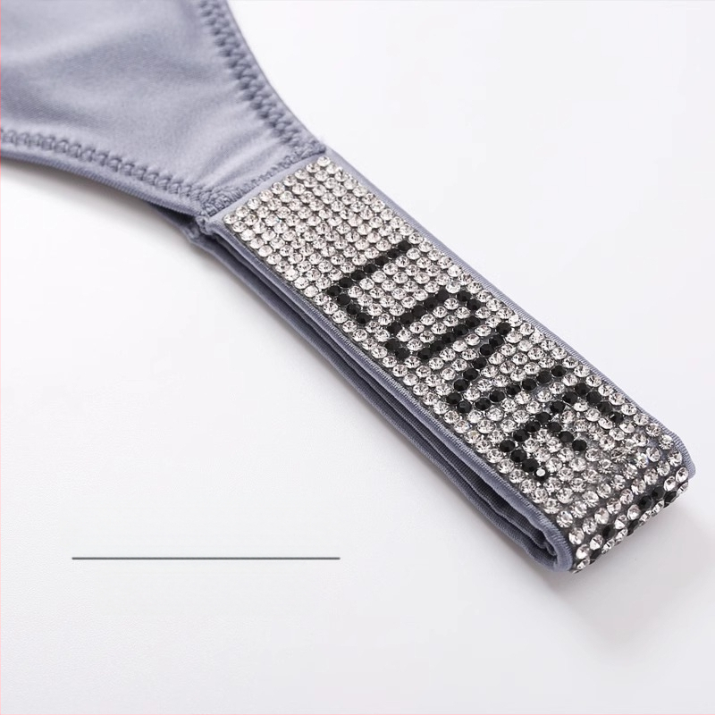 Ευρωπαϊκό και αμερικανικό σέξι χαμηλοκάβαλο παντελόνι, μοντέρνο στρινγκ με στρας, αθλητικό σέξι στρινγκ με άρση γοφών, αόρατο παντελόνι