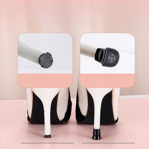 Toc stiletto protector capac silențios tocuri înalte accesorii toc toc înlocuire toc capac amortizor pad rezistent la uzură capac amortizor