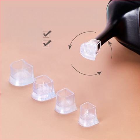 Toc stiletto protector capac silențios tocuri înalte accesorii toc toc înlocuire toc capac amortizor pad rezistent la uzură capac amortizor