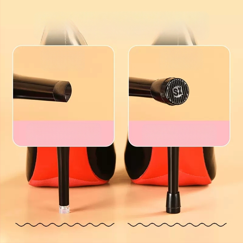 Toc stiletto protector capac silențios tocuri înalte accesorii toc toc înlocuire toc capac amortizor pad rezistent la uzură capac amortizor