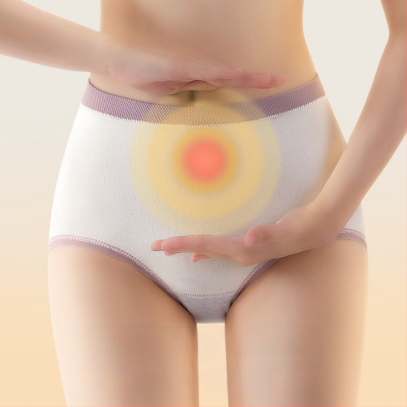 Γυναικεία εσώρουχα με φλις επένδυση, φθινοπωρινό και χειμερινό βαμβακερό, ψηλόμεσο, με σύσπαση στην κοιλιά, ανόρθωση ισχίων, ζεστά και ανθεκτικά στο κρύο, για προστασία από τη μέση.