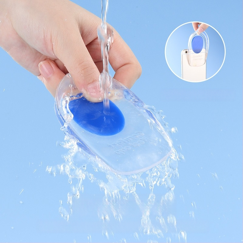 Silikoniniai kulno įklotai, skirti kulno skausmui, pusės dydžio įklotai vyrams ir moterims, skirti kaulų ataugai, kulno skausmui, Achilo sausgyslės uždegimui, ilgi pusės dydžio vidpadžiai.