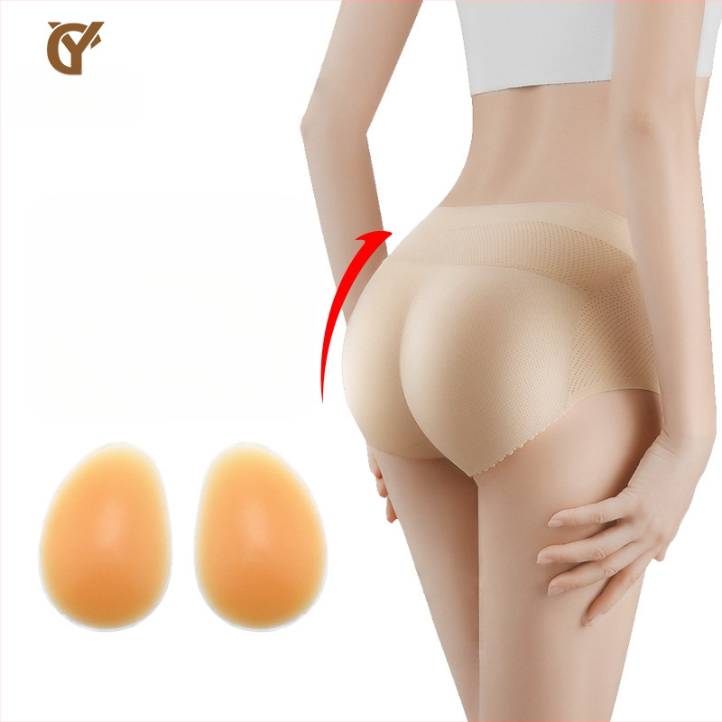 Karštai parduodamas tarpvalstybinis silikoninis netikras sėdmenų klubų įklotas, lipnus natūralus besiūlis klubų įklotas, pakeliantis klubų liniją, didinantis artefaktą