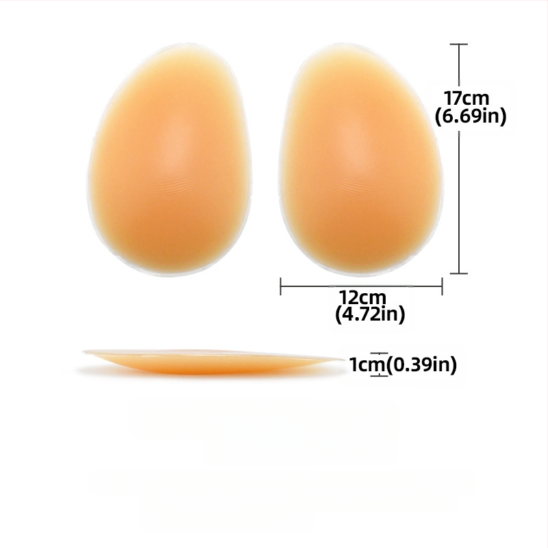 Karštai parduodamas tarpvalstybinis silikoninis netikras sėdmenų klubų įklotas, lipnus natūralus besiūlis klubų įklotas, pakeliantis klubų liniją, didinantis artefaktą