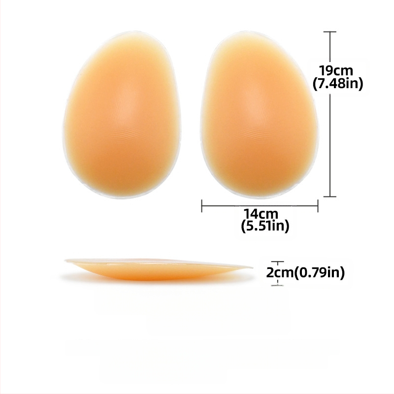 Karštai parduodamas tarpvalstybinis silikoninis netikras sėdmenų klubų įklotas, lipnus natūralus besiūlis klubų įklotas, pakeliantis klubų liniją, didinantis artefaktą