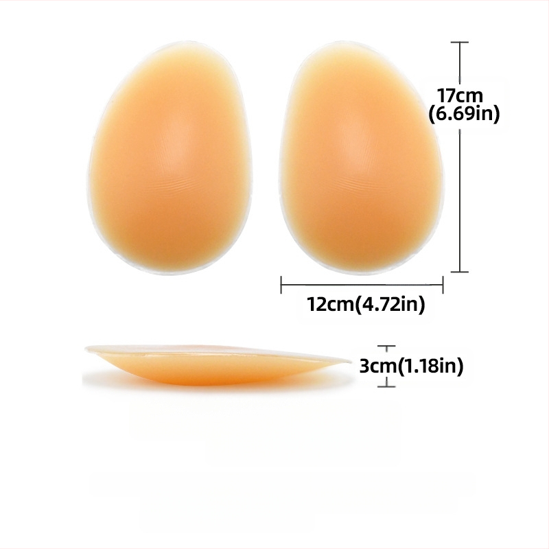Karštai parduodamas tarpvalstybinis silikoninis netikras sėdmenų klubų įklotas, lipnus natūralus besiūlis klubų įklotas, pakeliantis klubų liniją, didinantis artefaktą