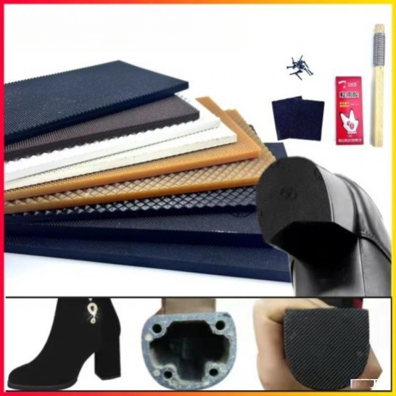 Autocolant universal pentru călcâi, toc gros, schimbarea mutului, autocolant anti-uzură, covoraș de jos, material de reparare a pantofilor, accesorii de reparare, subvenție anti-alunecare