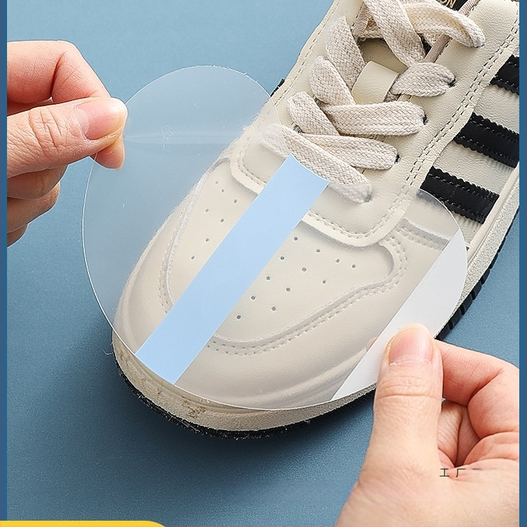 Felső vízálló matrica, lábujjvédő fólia nedvesség és szennyeződés ellen, nem nedves cipővédő huzat esős napokra, esőálló, nedvességálló és kopásálló