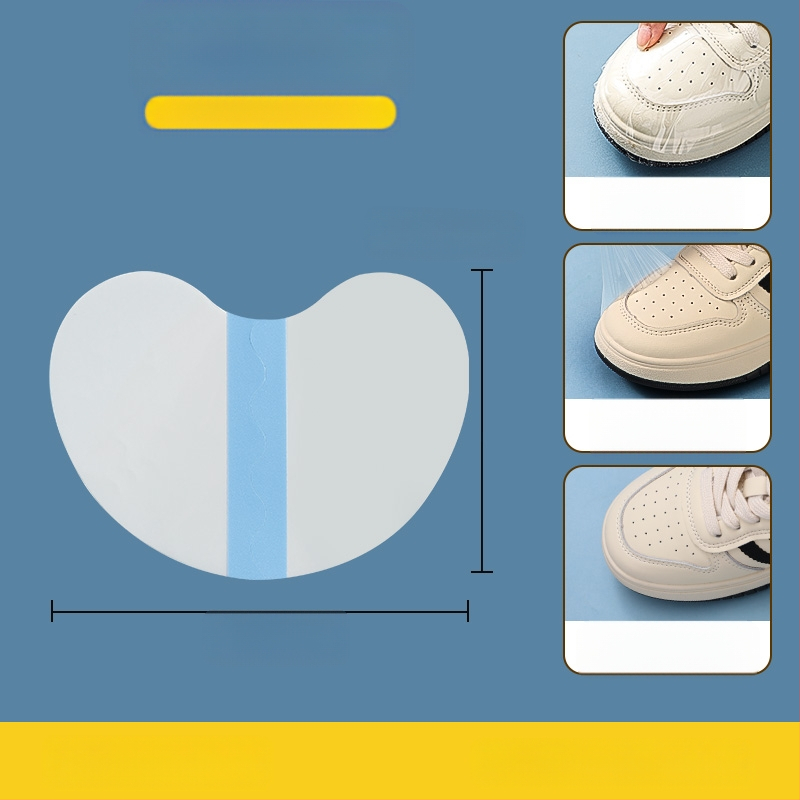Felső vízálló matrica, lábujjvédő fólia nedvesség és szennyeződés ellen, nem nedves cipővédő huzat esős napokra, esőálló, nedvességálló és kopásálló