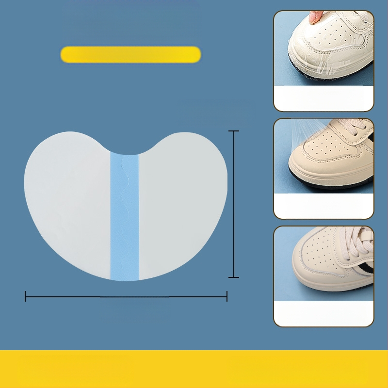 Felső vízálló matrica, lábujjvédő fólia nedvesség és szennyeződés ellen, nem nedves cipővédő huzat esős napokra, esőálló, nedvességálló és kopásálló