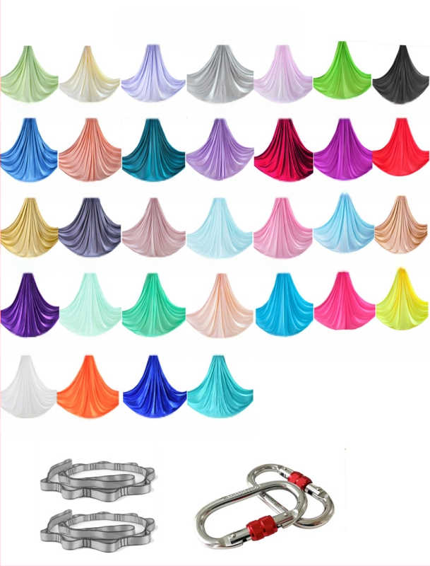 4 m kõrgmäestiku õhujooga võrkkiik koduseks kasutamiseks keskmise suurusega elastne rihmaga rihmaga jooga venitusvöö joogastuudio ülikond